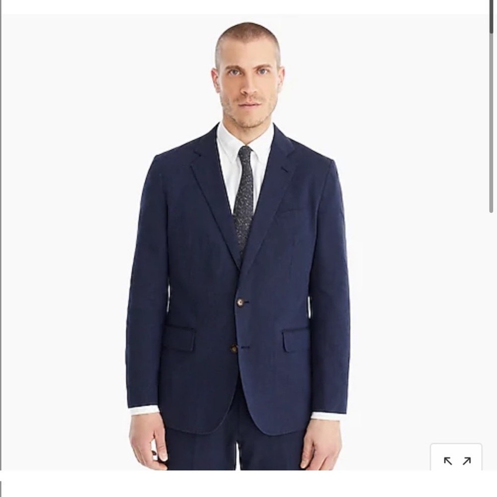 J. Crew Ludlow slim fit jacket in cotton linen F0127